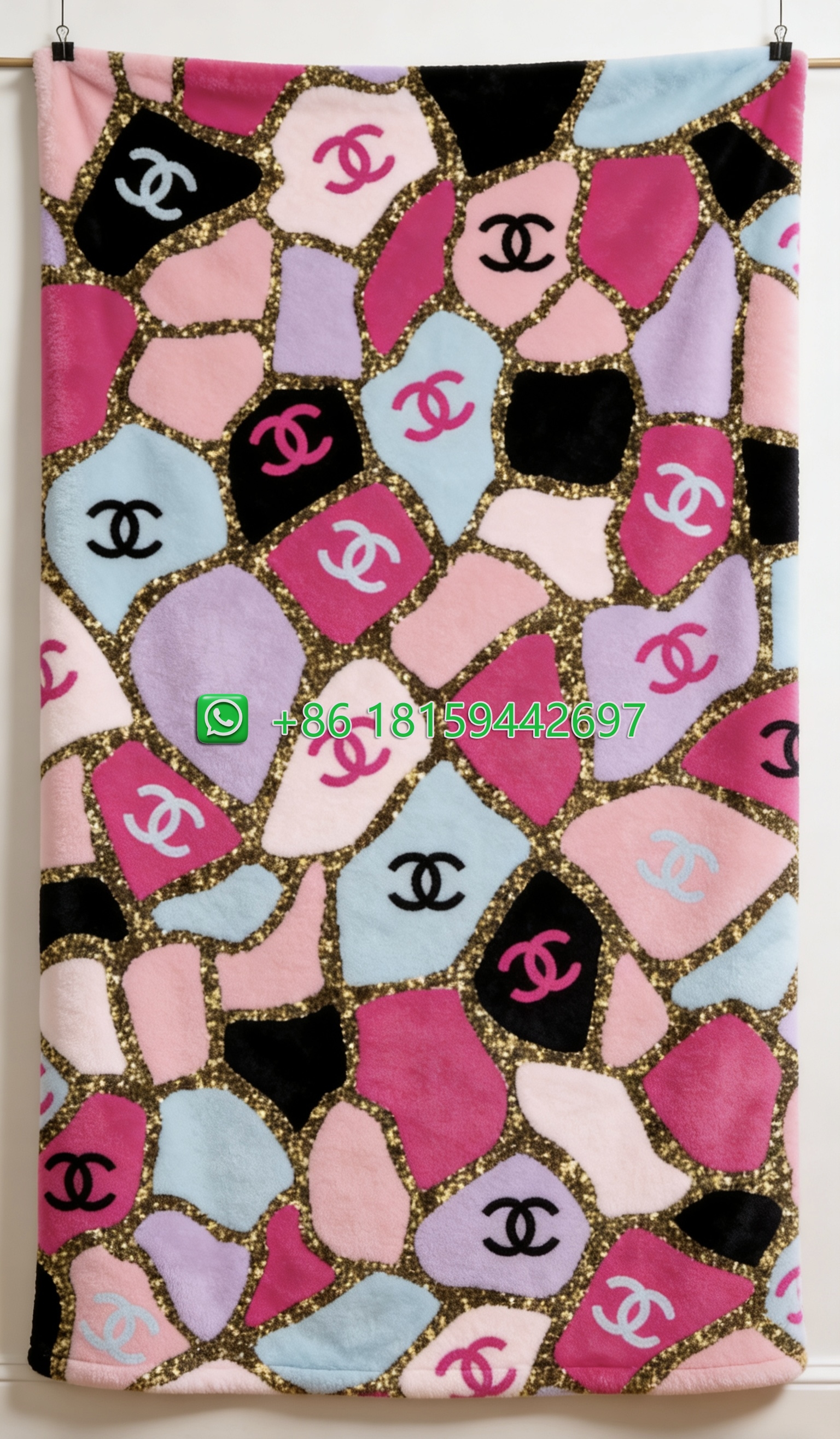 Chanel Throw Blankets